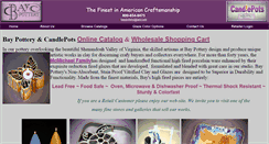 Desktop Screenshot of baypottery.com